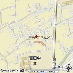 長野県上伊那郡宮田村3458周辺の地図