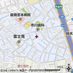 東京都板橋区宮本町21-12周辺の地図