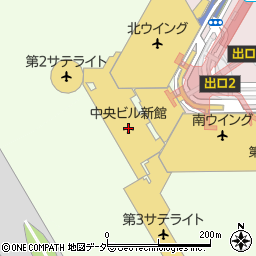 ローソン成田国際空港第１旅客ターミナルビル５階店周辺の地図