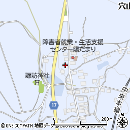 山梨県韮崎市穴山町6593周辺の地図