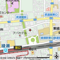 ＶＥＲＸＥＥＤ綾瀬駅前周辺の地図