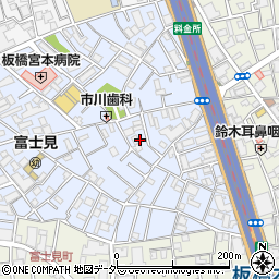 東京都板橋区宮本町17周辺の地図