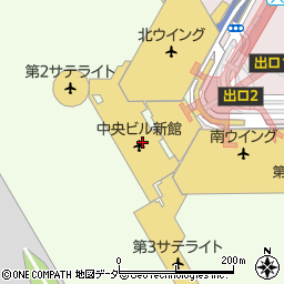 さぼてん成田国際空港第１ターミナル店周辺の地図