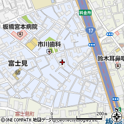 東京都板橋区宮本町17-5周辺の地図