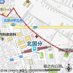 ピアヒルズ市川堀之内周辺の地図