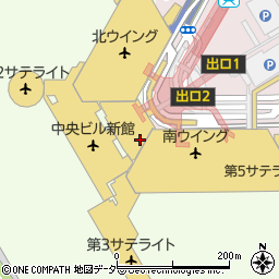 成田国際空港クリニック周辺の地図