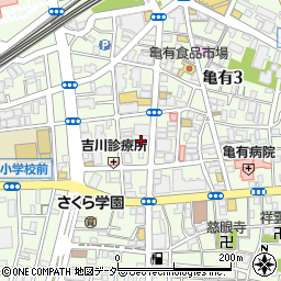 Ｈａｉｒ＆ＭａｋｅＴＲＵＴＨ亀有店周辺の地図