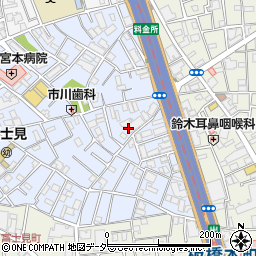 東京都板橋区宮本町15周辺の地図