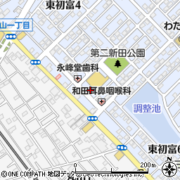 マルエツ鎌ヶ谷大仏店第一駐車場周辺の地図