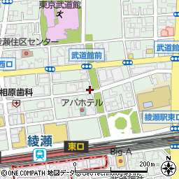 東京都足立区綾瀬3丁目15-14周辺の地図