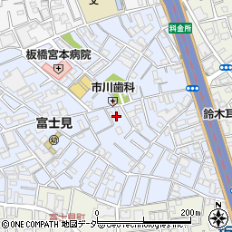 東京都板橋区宮本町18周辺の地図