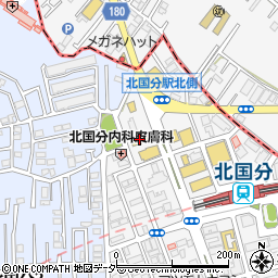 酒市場ヤマダ北国分店周辺の地図