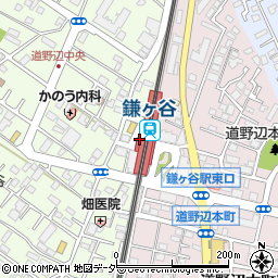 ローヤルクリーニング東武鎌ヶ谷店周辺の地図