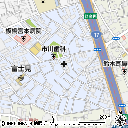 東京都板橋区宮本町17-7周辺の地図