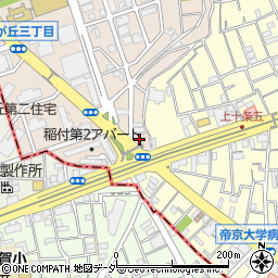 東京都北区西が丘2丁目8-3周辺の地図