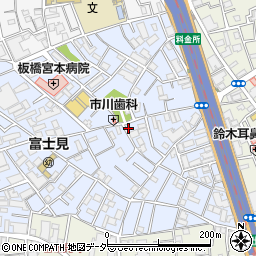 東京都板橋区宮本町17-8周辺の地図