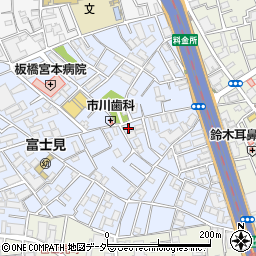 東京都板橋区宮本町17-9周辺の地図