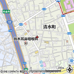 東京都板橋区清水町21周辺の地図
