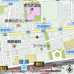 東京都足立区綾瀬3丁目15周辺の地図