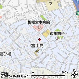 東京都板橋区宮本町48-6周辺の地図