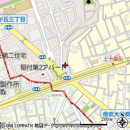 東京都北区西が丘2丁目8-5周辺の地図