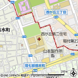 東京都板橋区清水町92周辺の地図