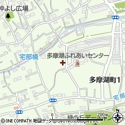 東京都東村山市多摩湖町周辺の地図