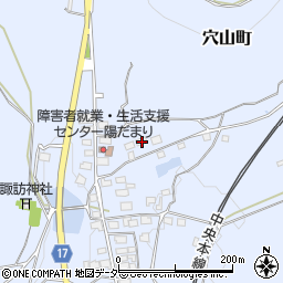 山梨県韮崎市穴山町6329周辺の地図