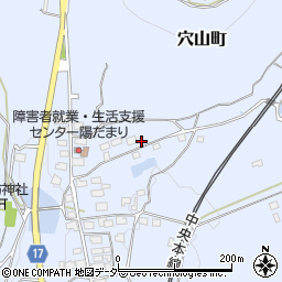 山梨県韮崎市穴山町6348周辺の地図