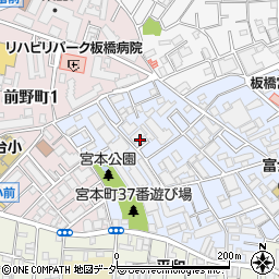 東京都板橋区宮本町44周辺の地図