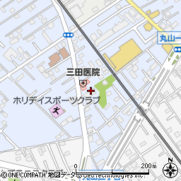 千葉県鎌ケ谷市右京塚周辺の地図