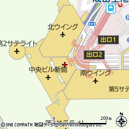 大江戸そば OEDO SOBA 成田空港店周辺の地図