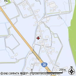 山梨県韮崎市円野町上円井1695周辺の地図
