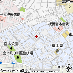 東京都板橋区宮本町46周辺の地図
