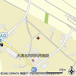 千葉県成田市大清水周辺の地図