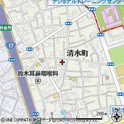 東京都板橋区清水町19周辺の地図
