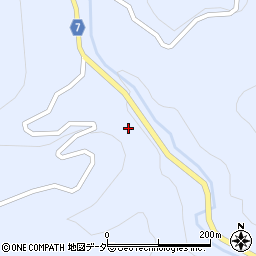 甲府昇仙峡線周辺の地図
