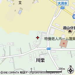 千葉県成田市川栗800周辺の地図