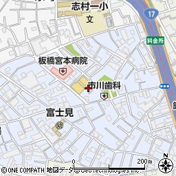 東京都板橋区宮本町53周辺の地図