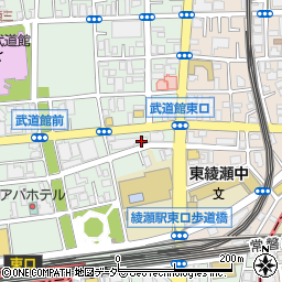 東京都足立区綾瀬3丁目13周辺の地図