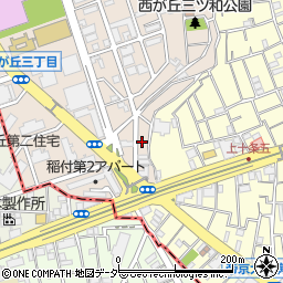 東京都北区西が丘2丁目8-7周辺の地図