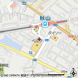 ミオカステーロ松戸秋山ステーションフロント周辺の地図