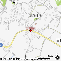 吉田宮前周辺の地図