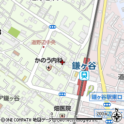 鎌ケ谷駅前郵便局周辺の地図