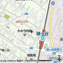 鎌ヶ谷駅前郵便局周辺の地図