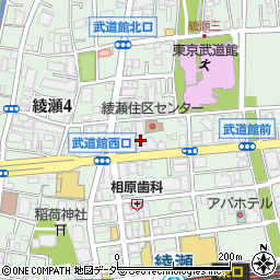 東京都足立区綾瀬3丁目17-23周辺の地図