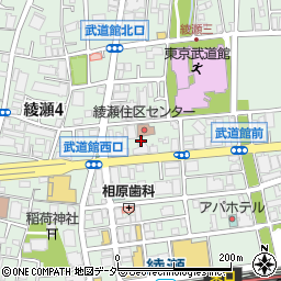 東京都足立区綾瀬3丁目17周辺の地図