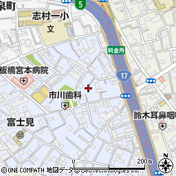 東京都板橋区宮本町55周辺の地図