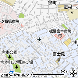 栗田製作所工場周辺の地図