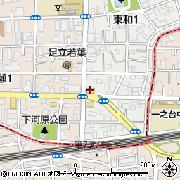 がってん寿司・かつ敏綾瀬店周辺の地図